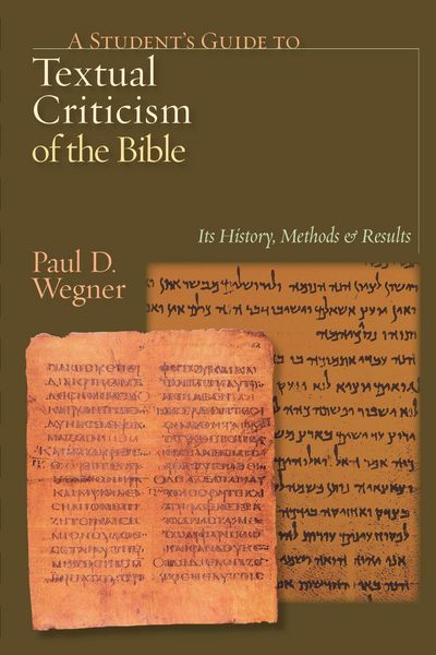 Produktbild: A Student's Guide to Textual Criticism of the Bible