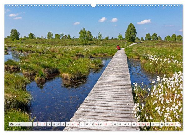 Produktbild: Die Eifel und das Hohe Venn (Wandkalender 2026 DIN A2 quer), CALVENDO Monatskalender