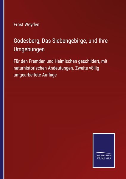 Produktbild: Godesberg, Das Siebengebirge, und Ihre Umgebungen