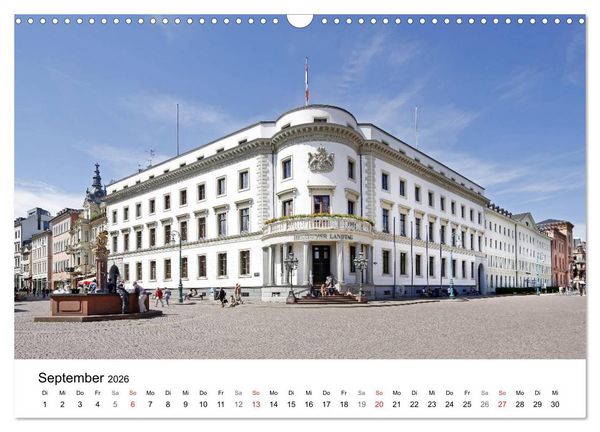 Produktbild: Highlights von Wiesbaden (Wandkalender 2026 DIN A3 quer), CALVENDO Monatskalender