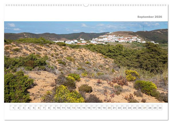 Produktbild: Portugal - Traumk&uuml;ste Costa Vicentina und Lagos (Wandkalender 2026 DIN A2 quer), CALVENDO Monatskalender