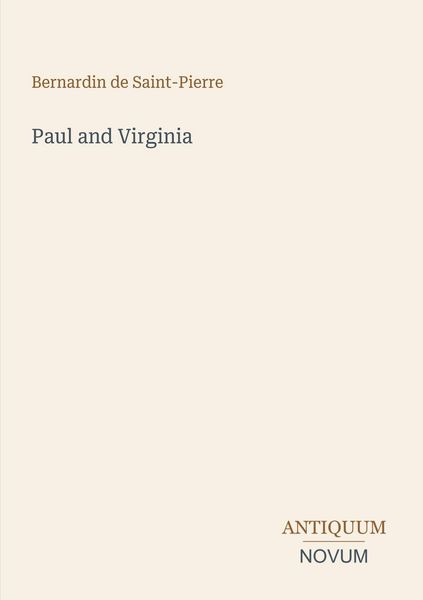 Produktbild: Paul and Virginia