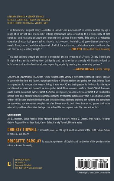 Produktbild: Gender and Environment in Science Fiction
