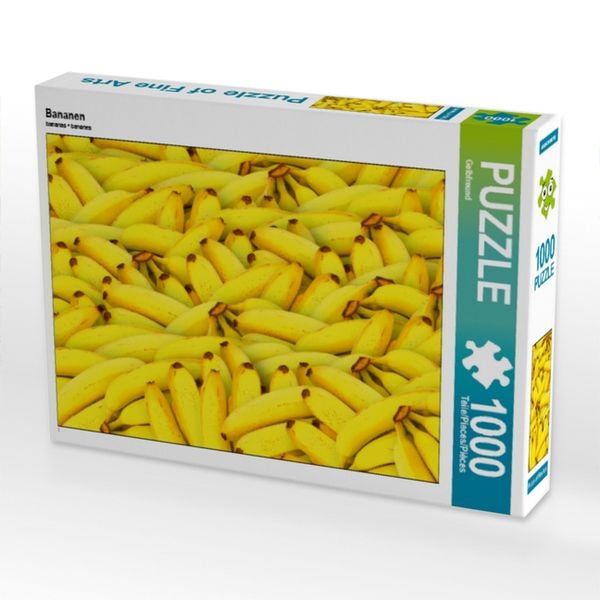 Produktbild: CALVENDO Puzzle Bananen 1000 Teile Puzzle quer | 1000 Teile Lege-Gr&ouml;&szlig;e 64 &times; 48 cm Foto-Puzzle f&uuml;r gl&uuml;ckliche Stunden
