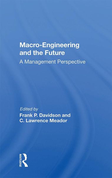 Produktbild: Macro-engineering And The Future