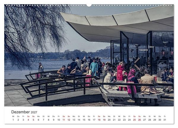Produktbild: London - Vintage Views (Wandkalender 2027 DIN A2 quer), CALVENDO Monatskalender