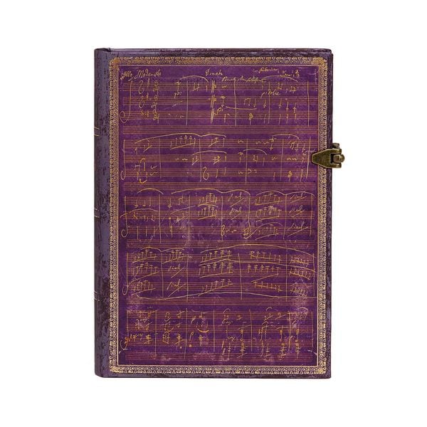Produktbild: Hardcover Notizbuch Beethovens 250. Geburtstag, Midi, Liniert