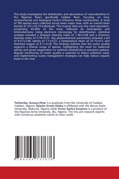 Produktbild: Diversity, Distribution and Abundance of Microbenthos