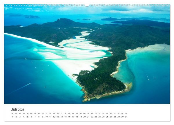 Produktbild: Faszination Australien - Impressionen vom Land Down Under (Wandkalender 2026 DIN A2 quer), CALVENDO Monatskalender
