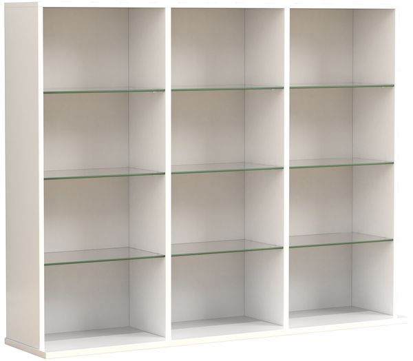 Holz CD DVD Standregal Bücherregal Regal Zilas L