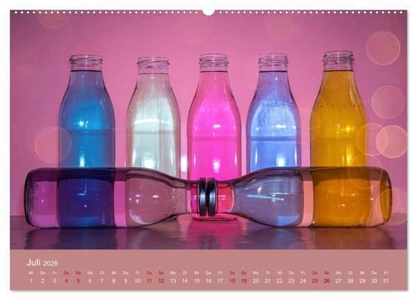 Produktbild: Die gute alte Milchflasche (Wandkalender 2026 DIN A2 quer), CALVENDO Monatskalender
