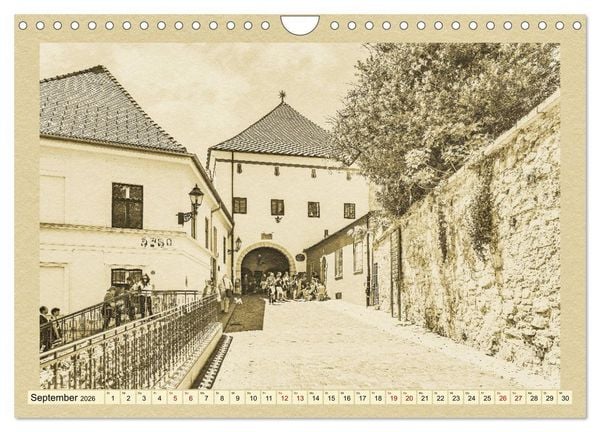 Produktbild: Zagreb &ndash; Ein Kalender im Zeitungsstil (Wandkalender 2026 DIN A4 quer), CALVENDO Monatskalender