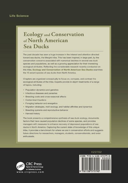 Produktbild: Ecology and Conservation of North American Sea Ducks