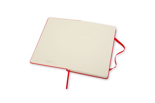 Produktbild: Moleskine Notizbuch, Large/A5, Blanko, Fester Einband, Rot