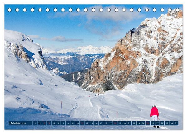 Produktbild: Sella Ronda (Tischkalender 2026 DIN A5 quer), CALVENDO Monatskalender