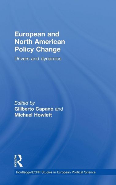 Produktbild: European and North American Policy Change