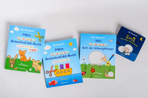 Produktbild: Mein kunterbuntes Ausschneidebuch - Tiere. Schneiden, kleben, malen ab 3 Jahren. Mit Scherenf&uuml;hrerschein