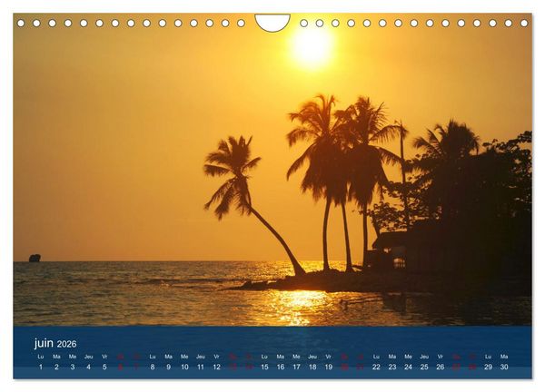 Produktbild: Autour de Nosy Be (Calendrier mural 2026 DIN A4 vertical), CALVENDO calendrier mensuel