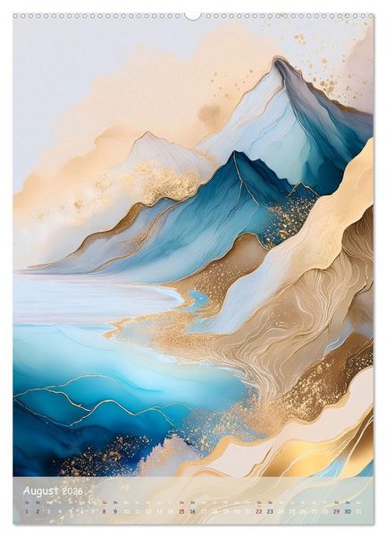 Produktbild: Mystische Berge (Wandkalender 2026 DIN A2 hoch), CALVENDO Monatskalender