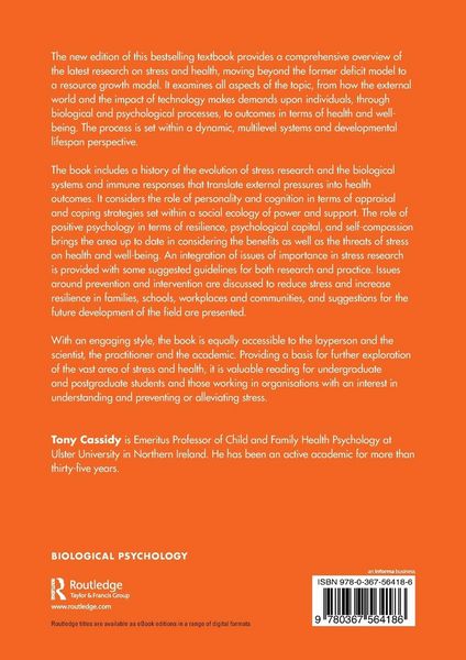 Produktbild: Stress, Cognition and Health