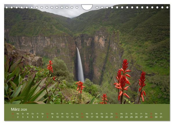 Produktbild: &Auml;thiopien Landschaften der Gegens&auml;tze (Wandkalender 2026 DIN A4 quer), CALVENDO Monatskalender