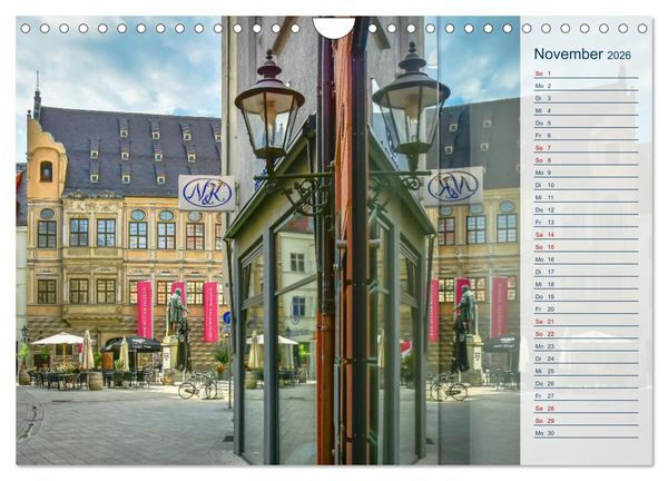Produktbild: Romantisches Augsburg (Wandkalender 2026 DIN A4 quer), CALVENDO Monatskalender