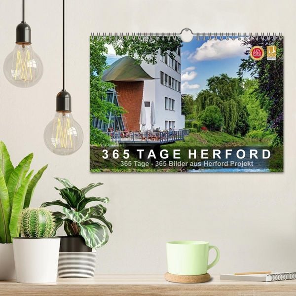 Produktbild: 365 Tage Herford (Wandkalender 2026 DIN A4 quer), CALVENDO Monatskalender