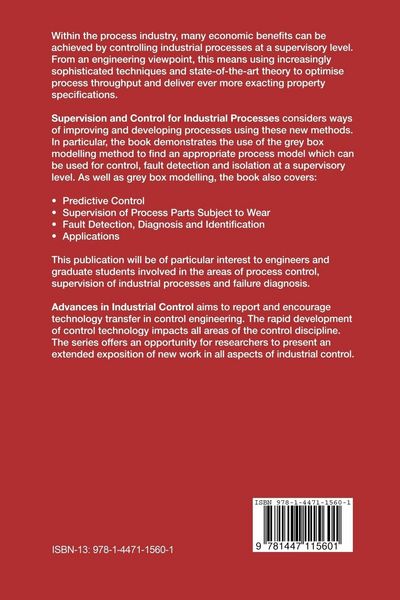 Produktbild: Supervision and Control for Industrial Processes