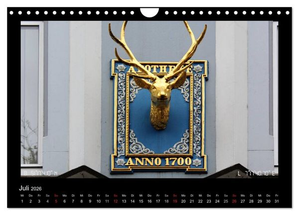 Produktbild: Geo-Tagging in Schwelm (Wandkalender 2026 DIN A4 quer), CALVENDO Monatskalender