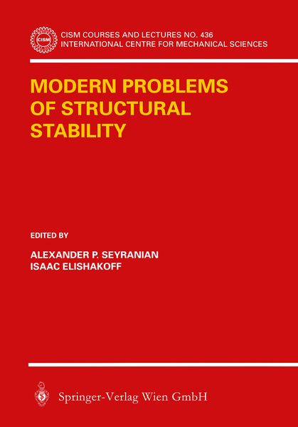 Produktbild: Modern Problems of Structural Stability