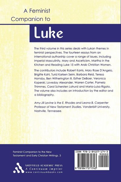 Produktbild: A Feminist Companion to Luke (Feminist Companion to the New Testament and Early Christian Writings)