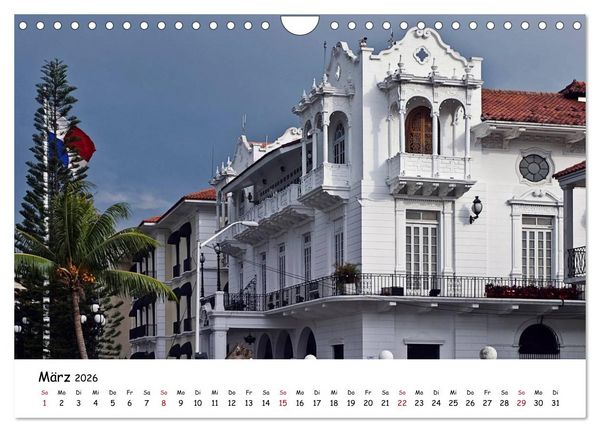 Produktbild: Panama - Finanzwelt und Naturparadies (Wandkalender 2026 DIN A4 quer), CALVENDO Monatskalender