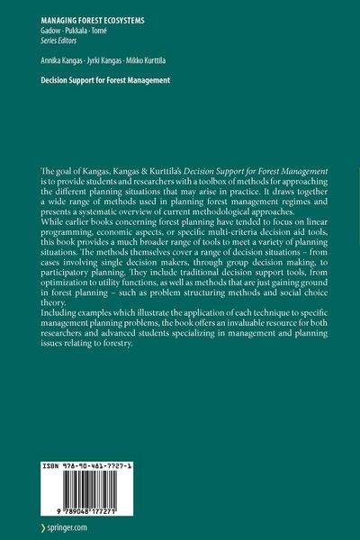 Produktbild: Decision Support for Forest Management