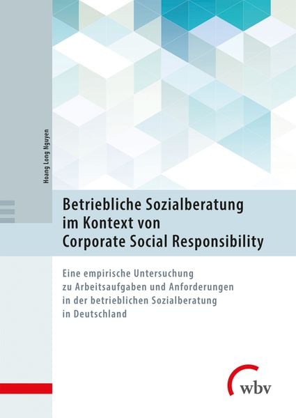 Produktbild: Betriebliche Sozialberatung im Kontext von Corporate Social Responsibility