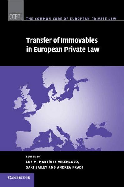 Produktbild: Transfer of Immovables in European Private Law