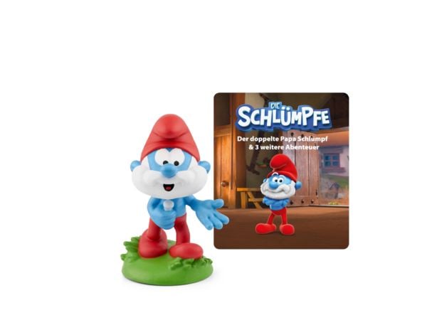 Produktbild: Content Tonie: Die Schl&uuml;mpfe: Der doppelte Papa Schlumpf & 3 weitere schlumpfige Abenteuer