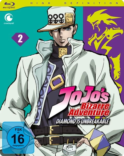 Produktbild: Jojo's Bizarre Adventure Part 4: Diamond is Unbreakable - 3. Staffel/Vol. 2 [2 BRs]