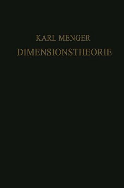 Produktbild: Dimensionstheorie