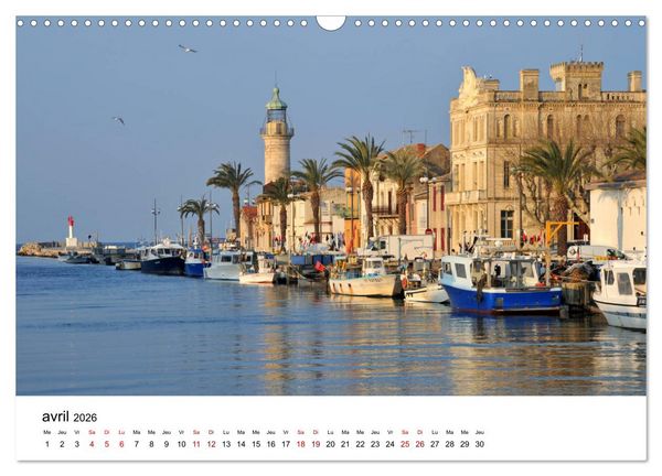 Produktbild: La mer d'Occitanie (Calendrier mural 2026 DIN A3 vertical), CALVENDO calendrier mensuel