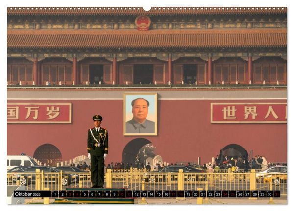 Produktbild: Peking - China (hochwertiger Premium Wandkalender 2026 DIN A2 quer), Kunstdruck in Hochglanz