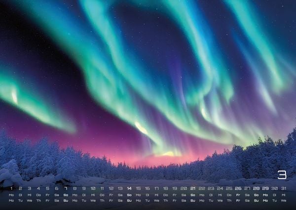 Produktbild: Polarlichter - grandiose Naturschauspiele - 2027 - Kalender DIN A3