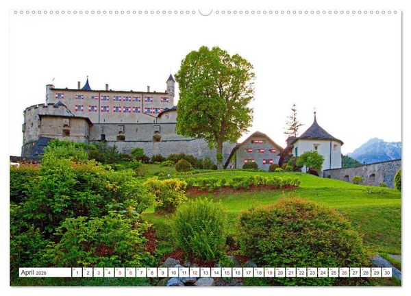 Produktbild: Die Festung Hohenwerfen (Wandkalender 2026 DIN A2 quer), CALVENDO Monatskalender
