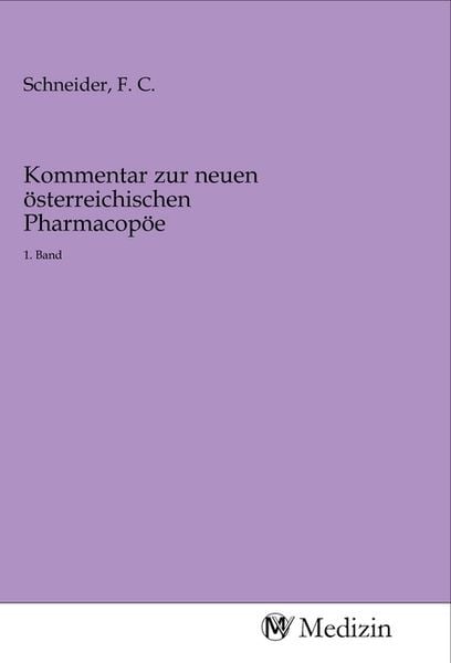Produktbild: Kommentar zur neuen &ouml;sterreichischen Pharmacop&ouml;e