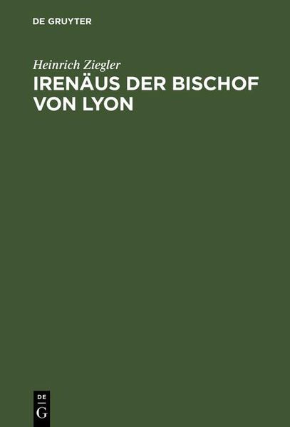 Produktbild: Iren&auml;us der Bischof von Lyon