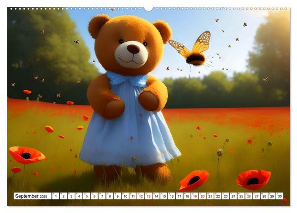 Produktbild: Sommerb&auml;rchen (hochwertiger Premium Wandkalender 2026 DIN A2 quer), Kunstdruck in Hochglanz