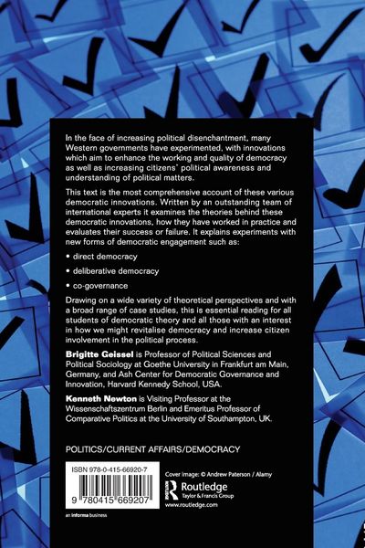 Produktbild: Evaluating Democratic Innovations