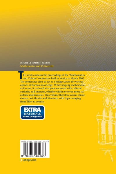 Produktbild: Mathematics and Culture III