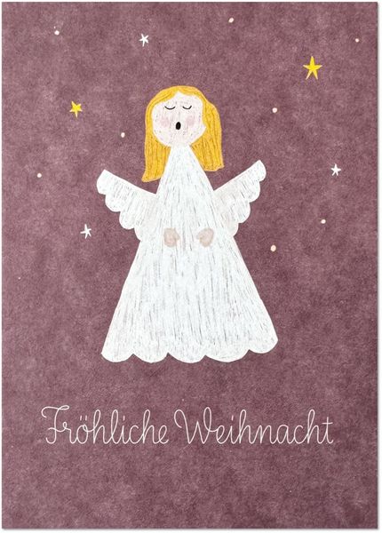 Produktbild: KEITCARDS Weihnachtskarten mixed Set, 3 x Postkarten und 3 x Klappkarten
