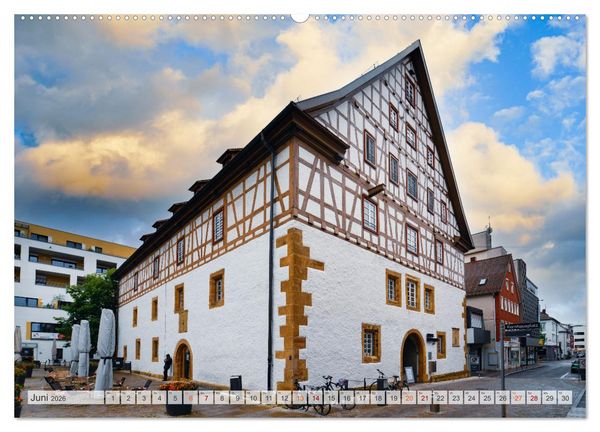 Produktbild: G&ouml;ppingen Impressionen (Wandkalender 2026 DIN A2 quer), CALVENDO Monatskalender