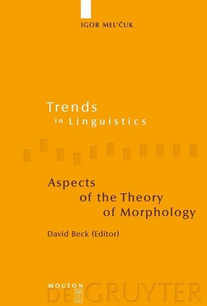 Produktbild: Aspects of the Theory of Morphology